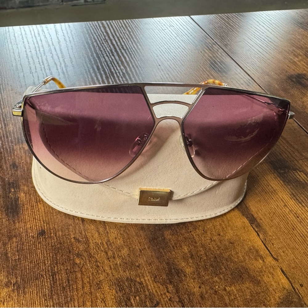 Chloe CE139S Aviator Sunglasses